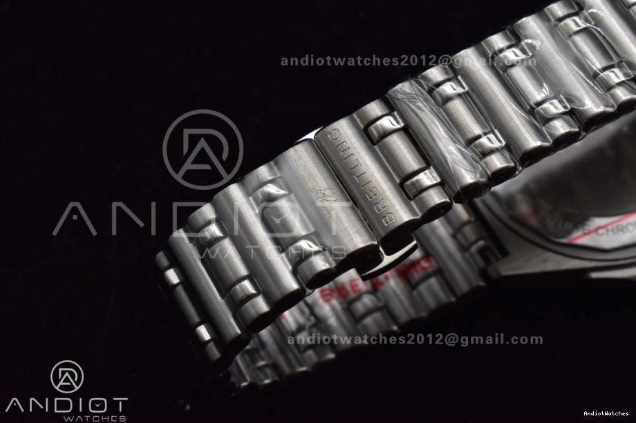 Breitling 1:1 HighPerformance SS Automatic Best GMT Edition Factory Bracelet BLS Dial On White Chronomat 532 A 40mm 0412